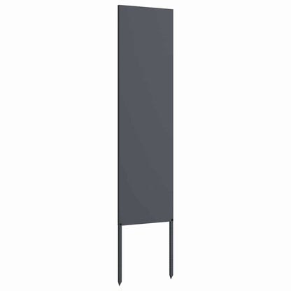 Pannello Decorativo da Giardino Altro Antracite 32 x 140 cm