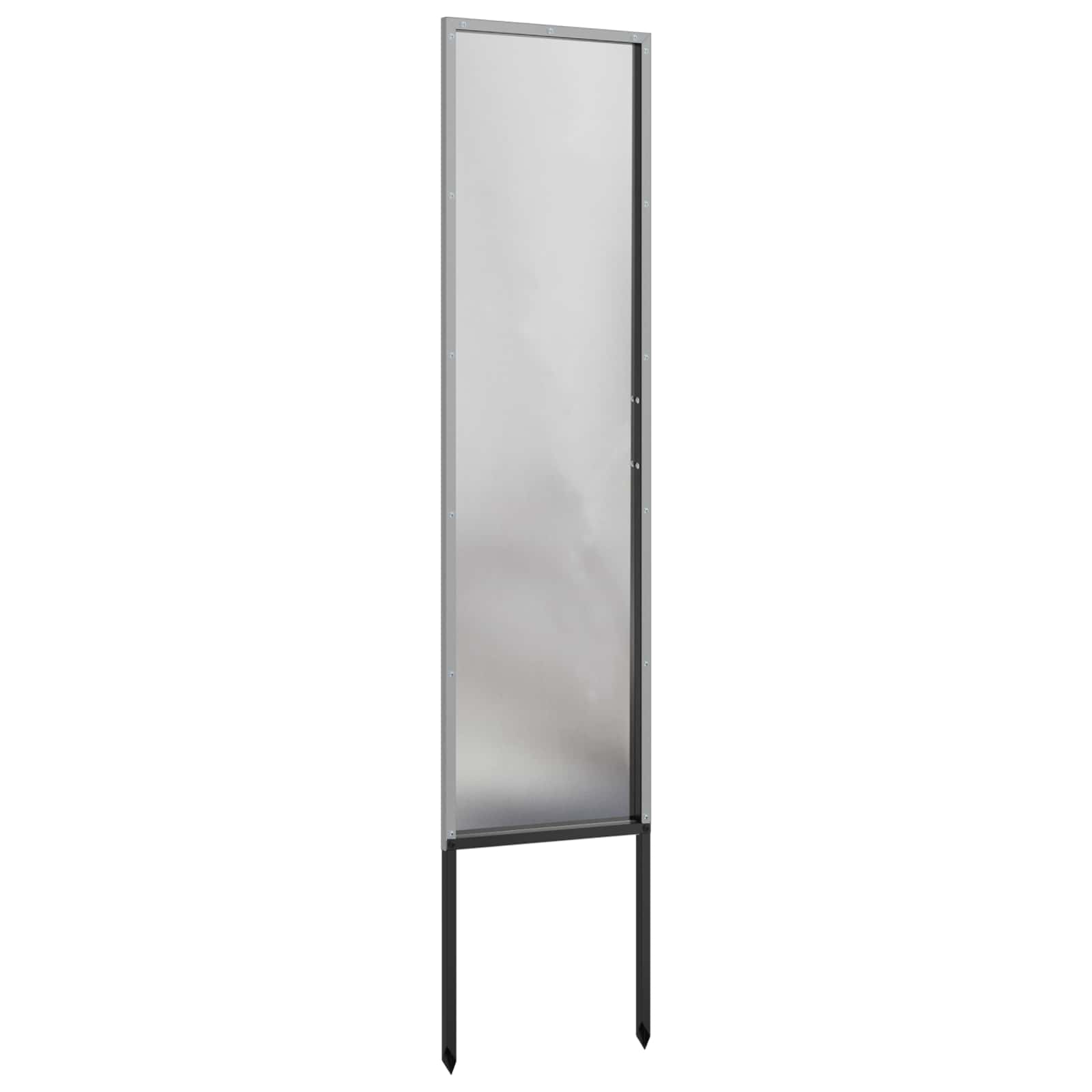 Schermo per privacy in giardino Traforo Argento 32 x 140 cm | homemem39