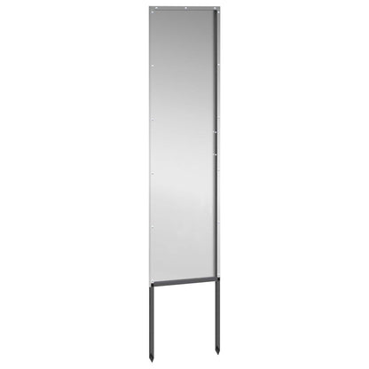 Schermo per privacy in giardino Traforo Argento 32 x 140 cm | homemem39