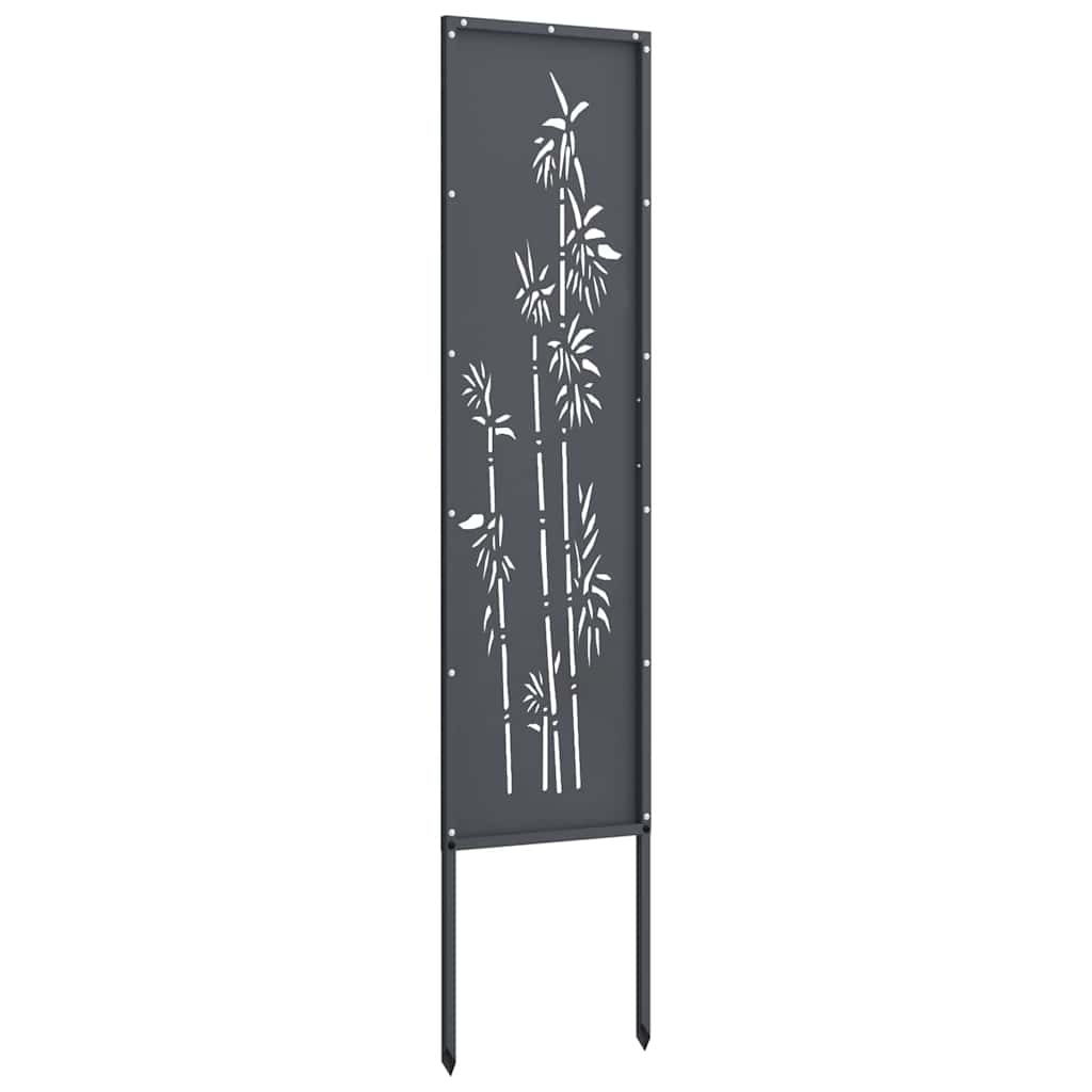 Schermo per privacy in giardino Floreale Antracite 32 x 140 cm