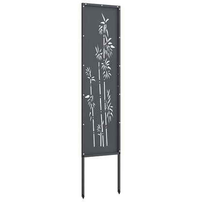 Schermo per privacy in giardino Floreale Antracite 32 x 140 cm