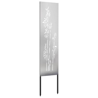 Schermo per privacy in giardino Floreale Argento 32 x 140 cm