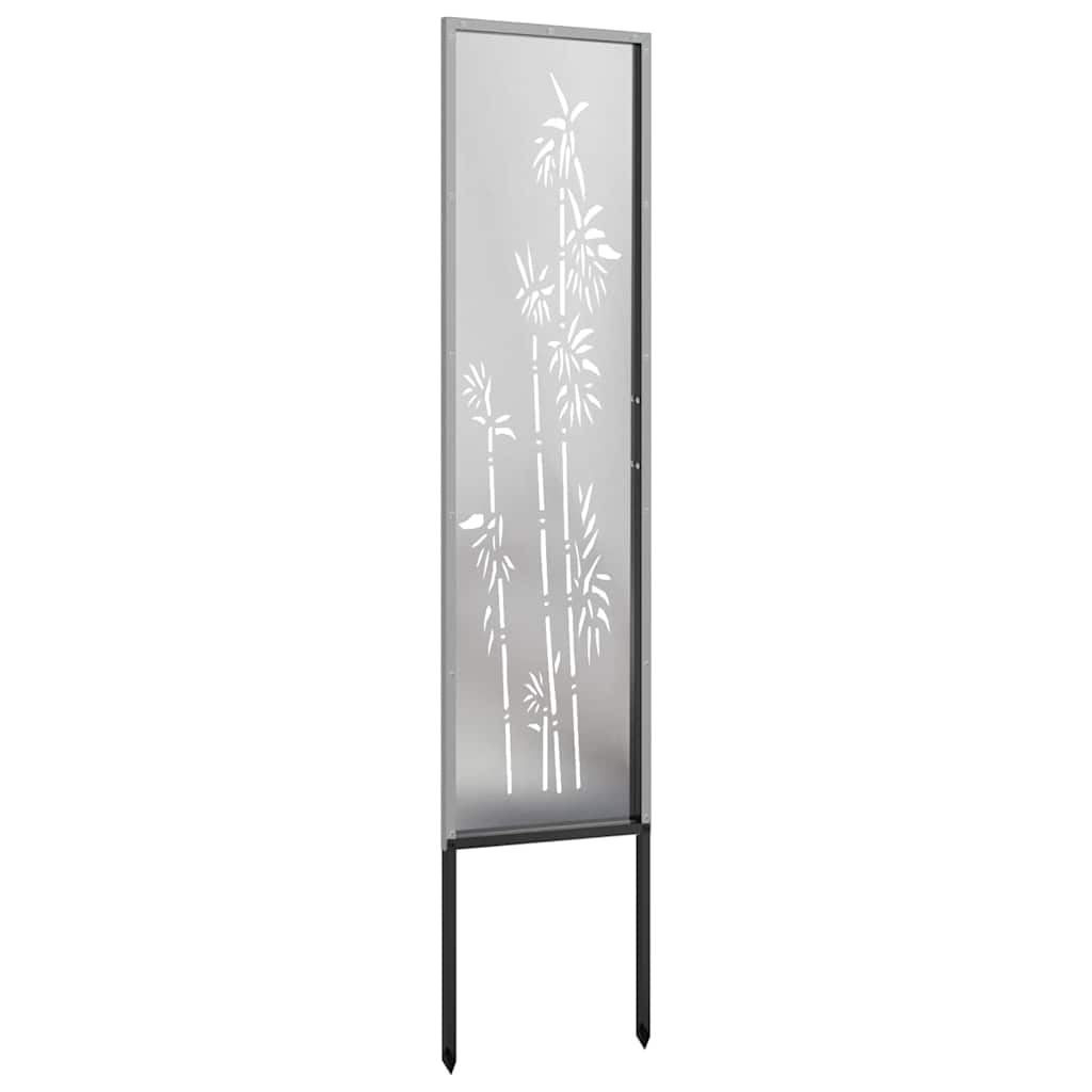 Schermo per privacy in giardino Floreale Argento 32 x 140 cm