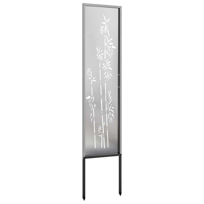 Schermo per privacy in giardino Floreale Argento 32 x 140 cm