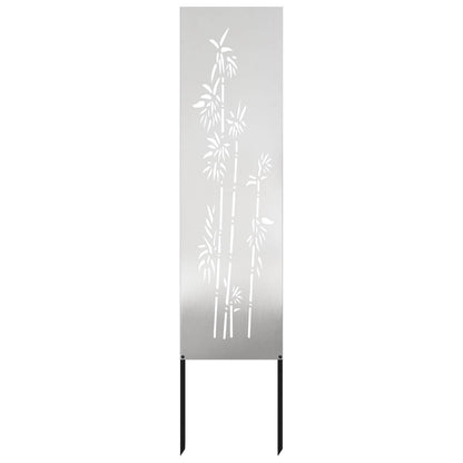 Schermo per privacy in giardino Floreale Argento 32 x 140 cm