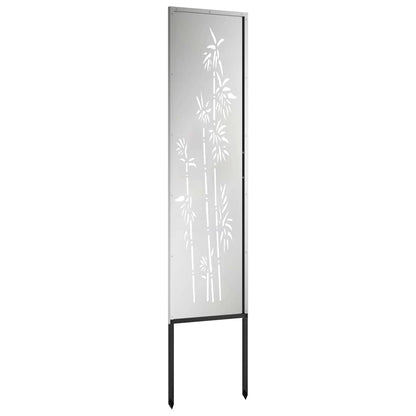 Schermo per privacy in giardino Floreale Argento 32 x 140 cm