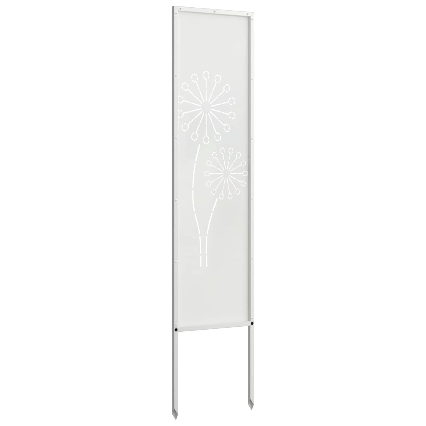 Schermo per privacy in giardino Traforo Bianco 32 x 140 cm