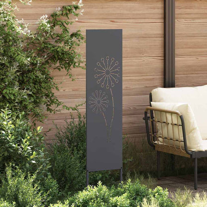 Schermo per privacy in giardino Traforo Antracite 32 x 140 cm