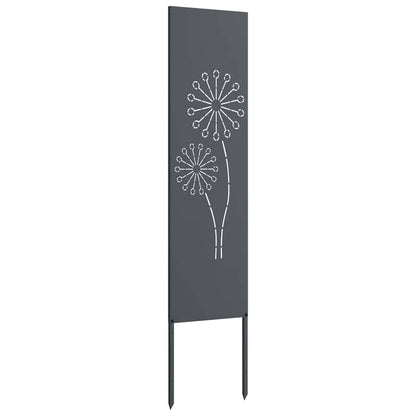 Schermo per privacy in giardino Traforo Antracite 32 x 140 cm