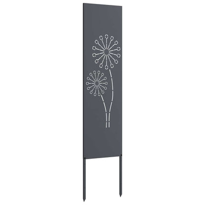 Schermo per privacy in giardino Traforo Antracite 32 x 140 cm