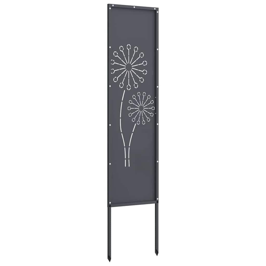 Schermo per privacy in giardino Traforo Antracite 32 x 140 cm