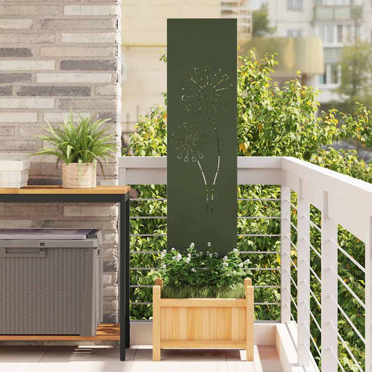 Schermo per privacy in giardino Oliver verde 32 x 140 cm