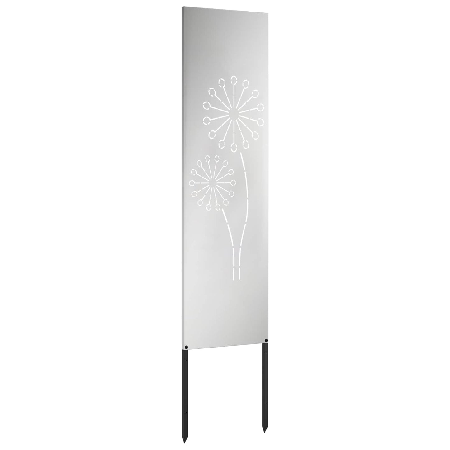 Schermo per privacy in giardino Traforo Argento 32 x 140 cm