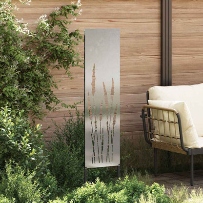 Schermo per privacy in giardino Traforo Argento 32 x 140 cm