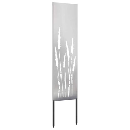 Schermo per privacy in giardino Traforo Argento 32 x 140 cm