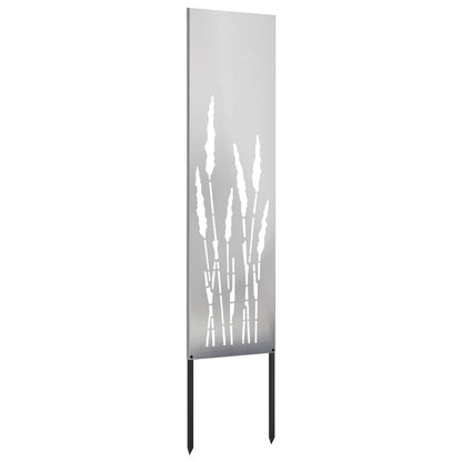 Schermo per privacy in giardino Traforo Argento 32 x 140 cm