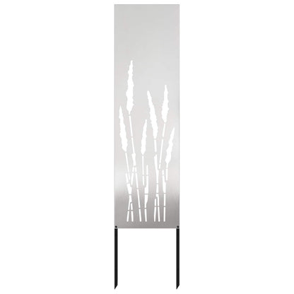 Schermo per privacy in giardino Traforo Argento 32 x 140 cm