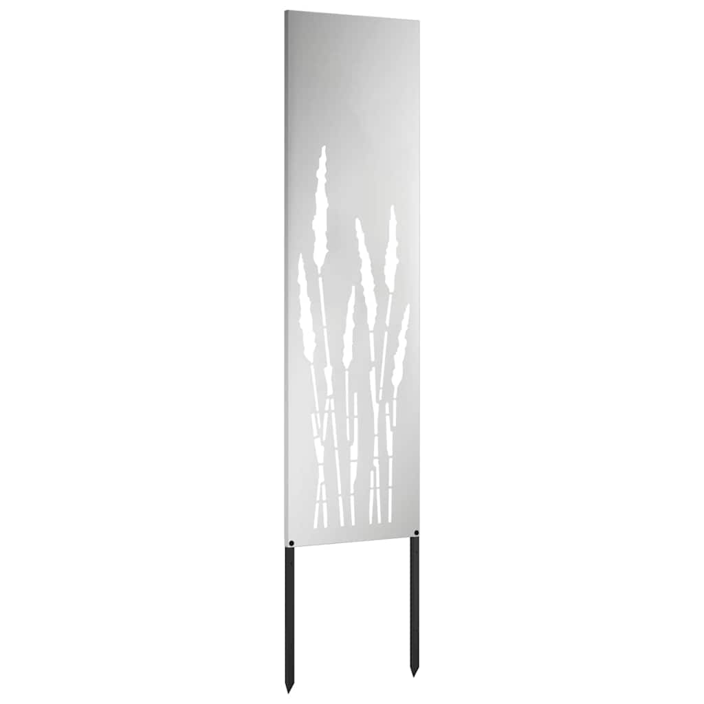 Schermo per privacy in giardino Traforo Argento 32 x 140 cm