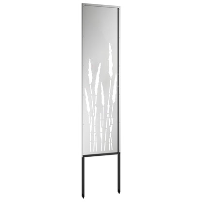 Schermo per privacy in giardino Traforo Argento 32 x 140 cm