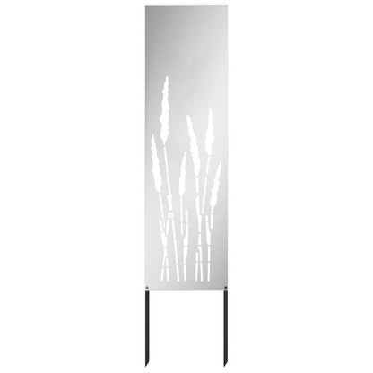 Schermo per privacy in giardino Traforo Argento 32 x 140 cm
