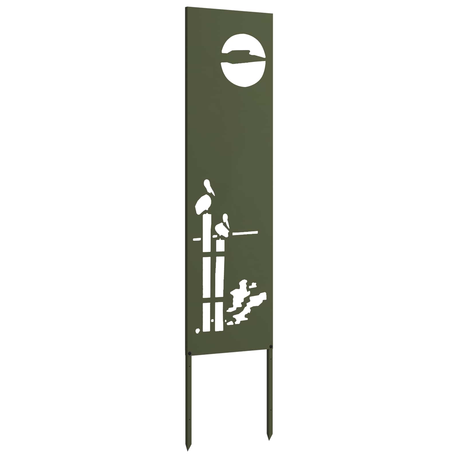 Schermo per privacy in giardino Oliver verde 32 x 140 cm | homemem39