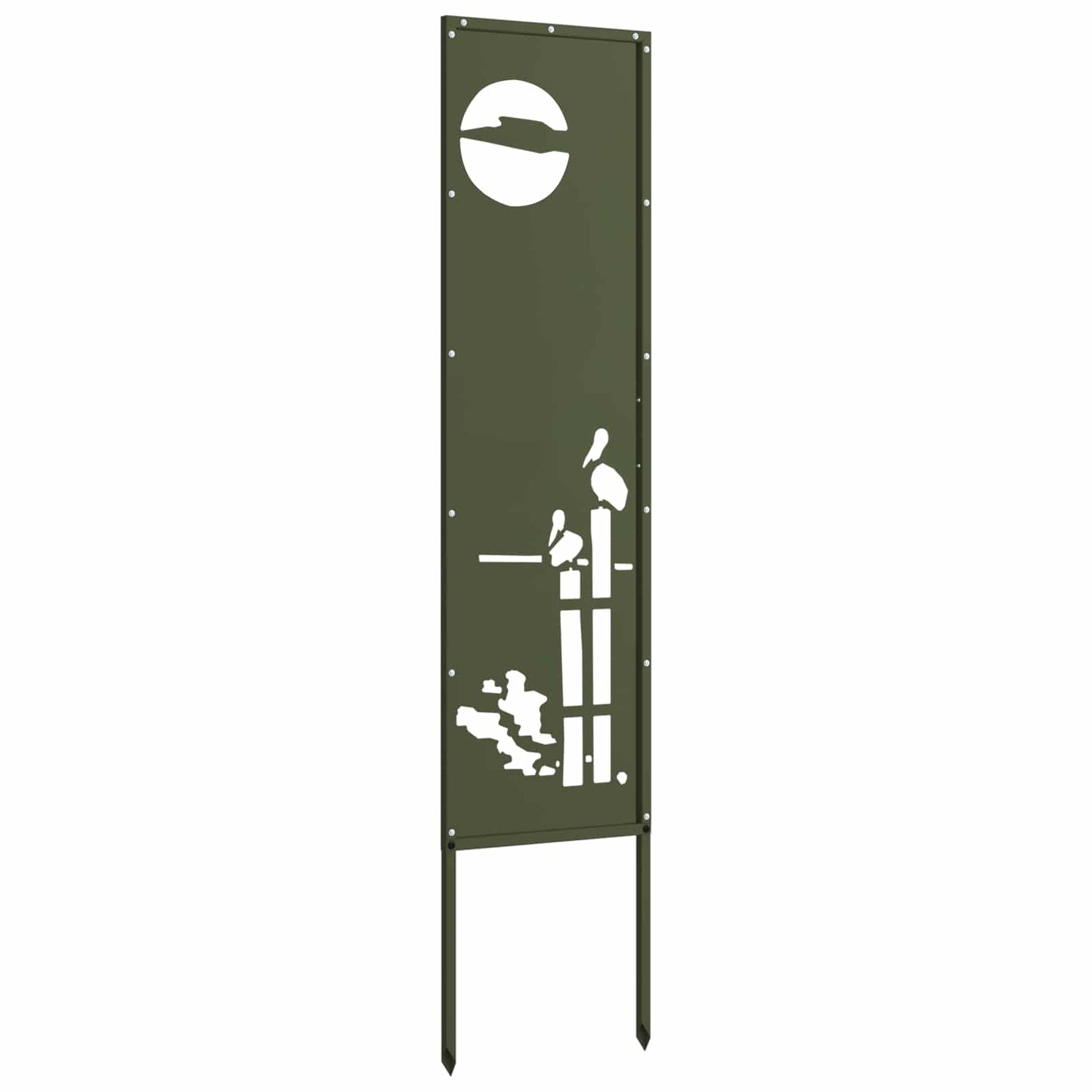 Schermo per privacy in giardino Oliver verde 32 x 140 cm | homemem39