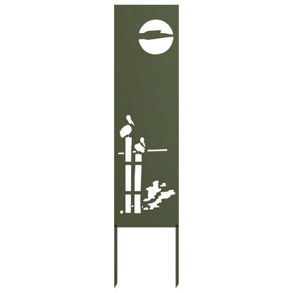 Schermo per privacy in giardino Oliver verde 32 x 140 cm | homemem39