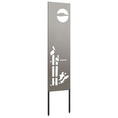 Pannello Decorativo da Giardino Altro Ruggine 32 x 140 cm