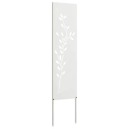 Pannello Decorativo da Giardino Altro Bianco 32 x 140 cm