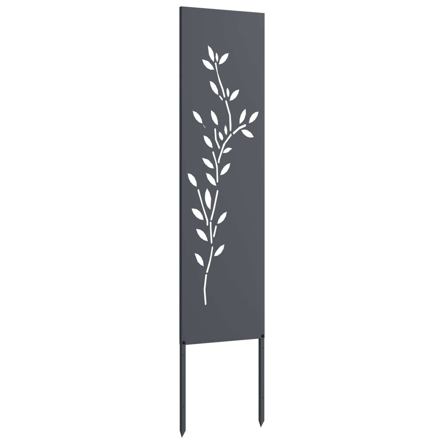Schermo per privacy in giardino Floreale Antracite 32 x 140 cm | homemem39