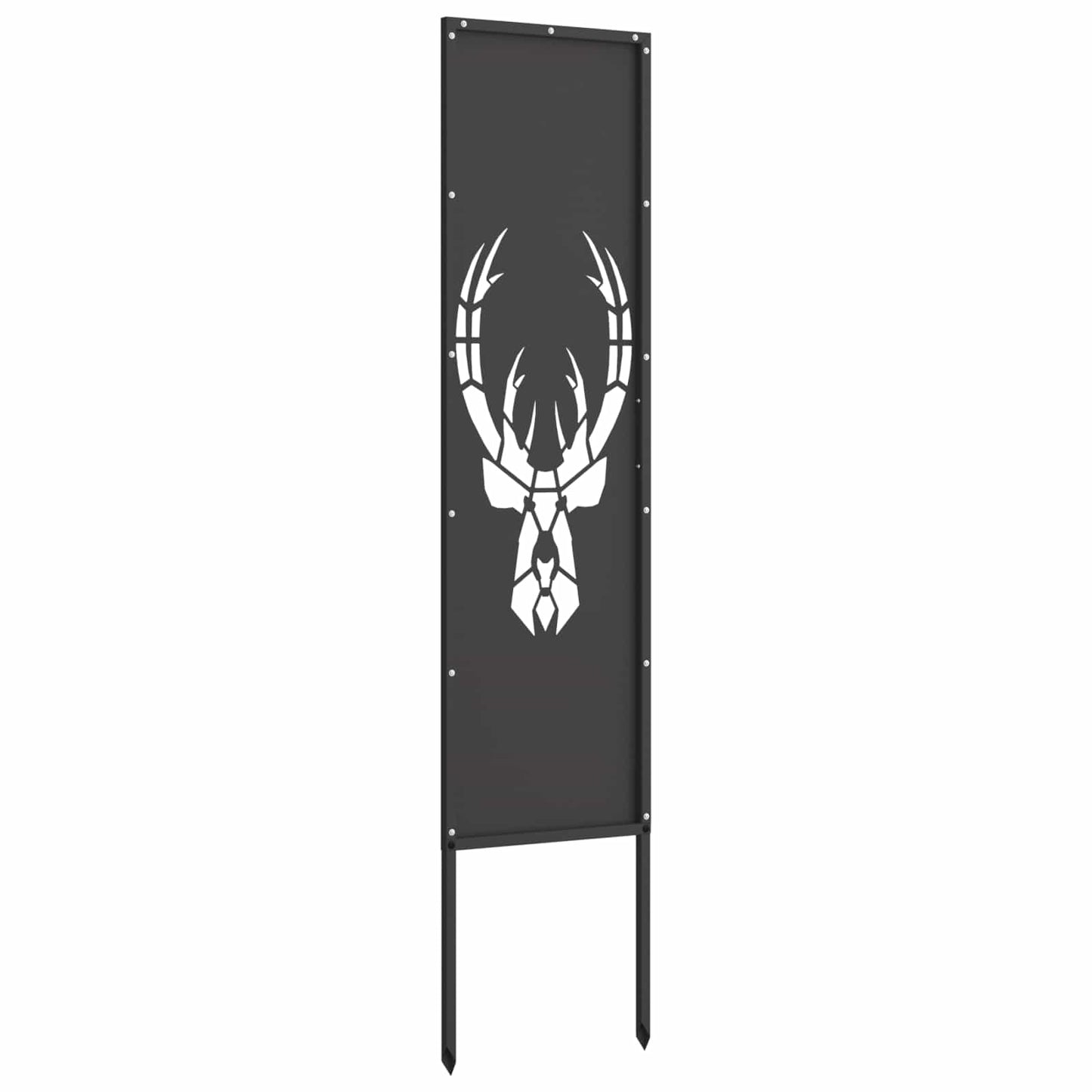 Schermo per privacy in giardino Stampa animale Nero 32 x 140 cm