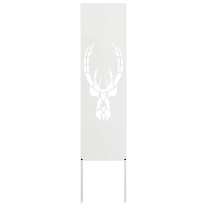 Schermo per privacy in giardino Bianco 32 x 140 cm | homemem39