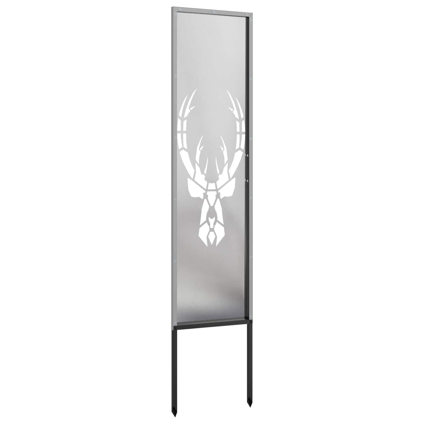 Schermo per privacy in giardino Argento 32 x 140 cm | homemem39