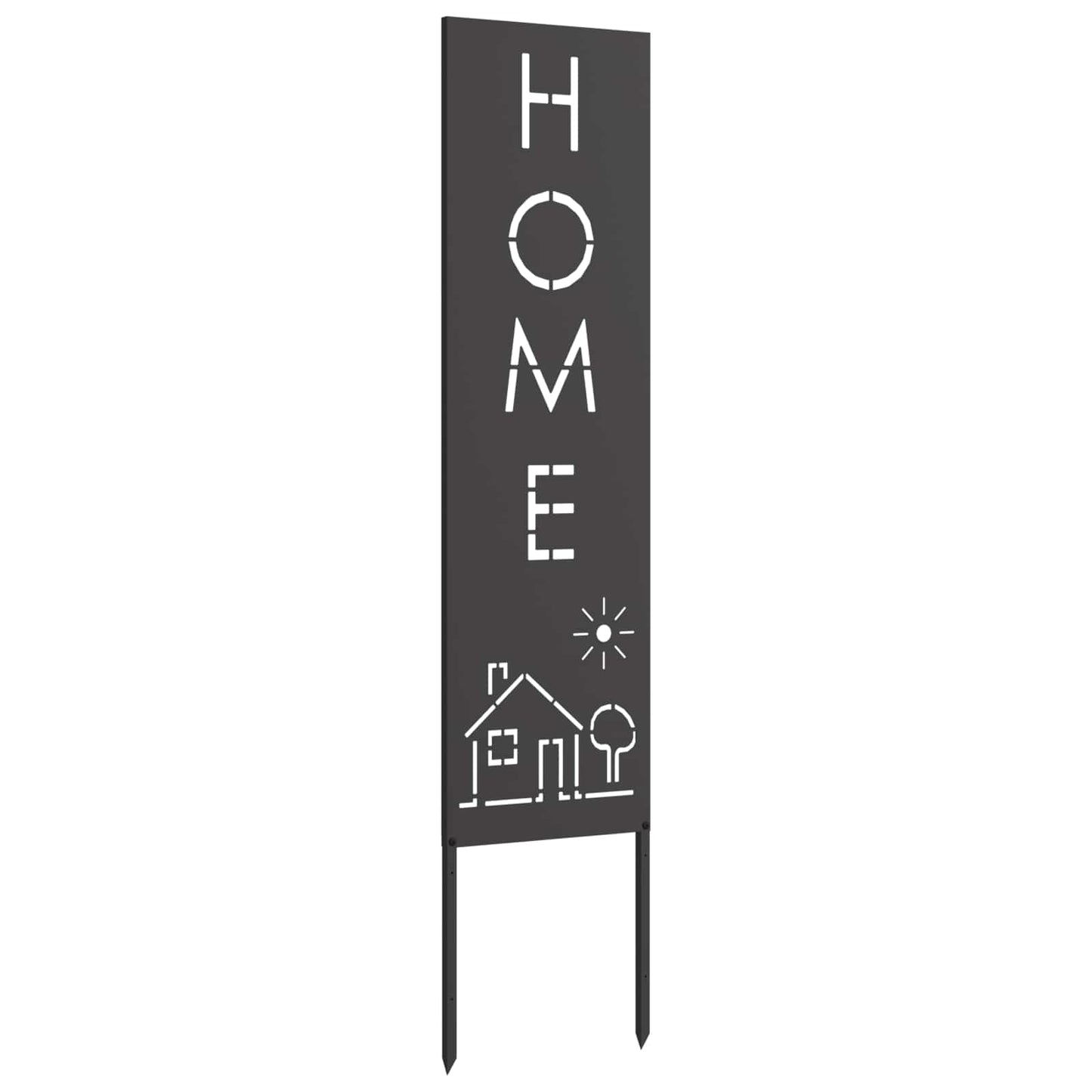 Schermo per privacy in giardino Traforo Nero 32 x 140 cm