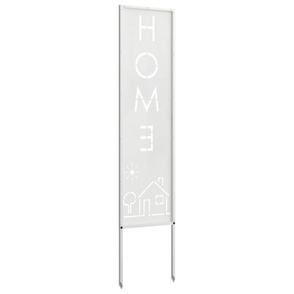 Schermo per privacy in giardino Traforo Bianco 32 x 140 cm