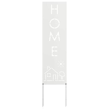 Schermo per privacy in giardino Traforo Bianco 32 x 140 cm