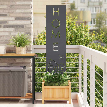 Schermo per privacy in giardino Traforo Antracite 32 x 140 cm
