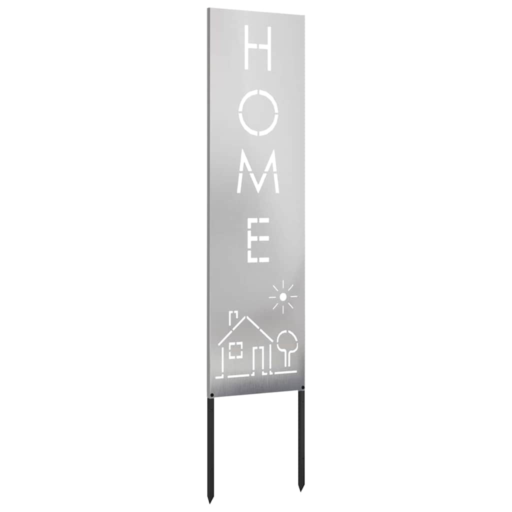 Schermo per privacy in giardino Traforo Argento 32 x 140 cm