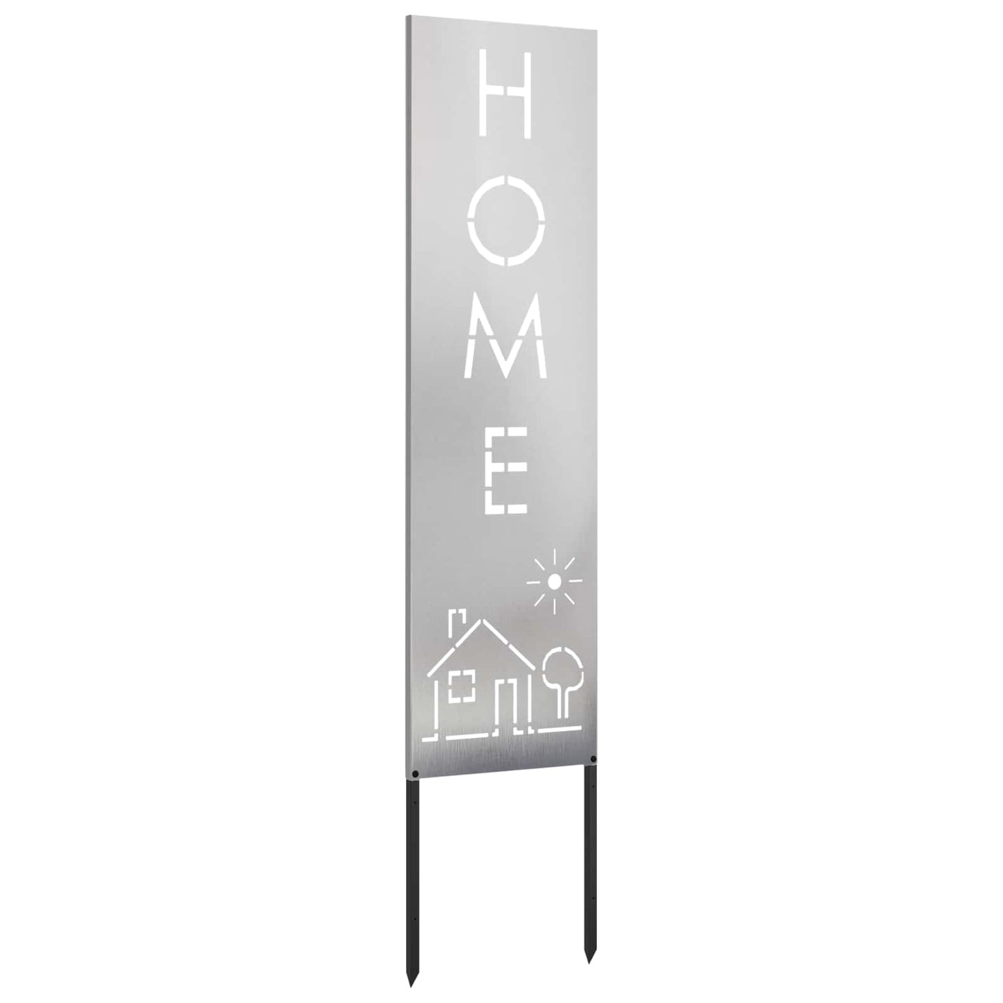Schermo per privacy in giardino Traforo Argento 32 x 140 cm