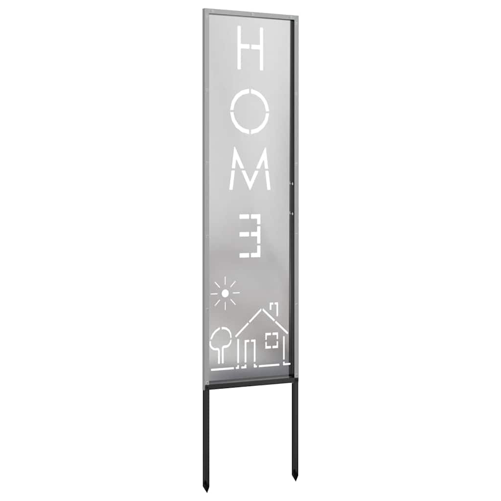 Schermo per privacy in giardino Traforo Argento 32 x 140 cm