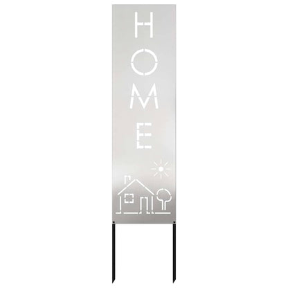 Schermo per privacy in giardino Traforo Argento 32 x 140 cm