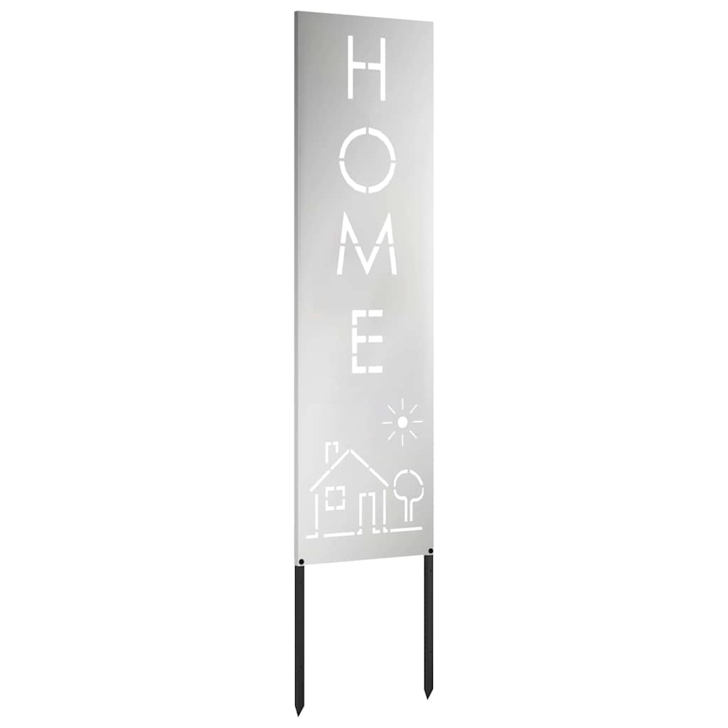 Schermo per privacy in giardino Traforo Argento 32 x 140 cm