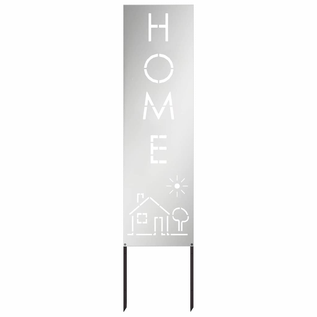 Schermo per privacy in giardino Traforo Argento 32 x 140 cm