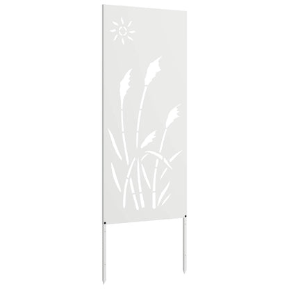 Schermo per privacy in giardino Traforo Bianco 50 x 140 cm