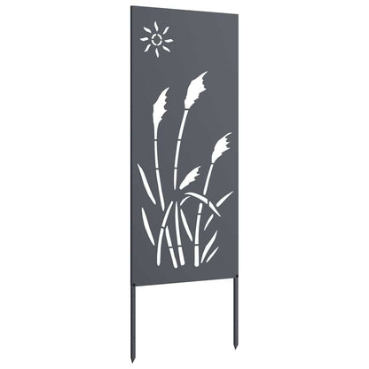 Schermo per privacy in giardino Traforo Antracite 50 x 140 cm