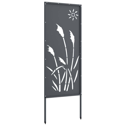Schermo per privacy in giardino Traforo Antracite 50 x 140 cm