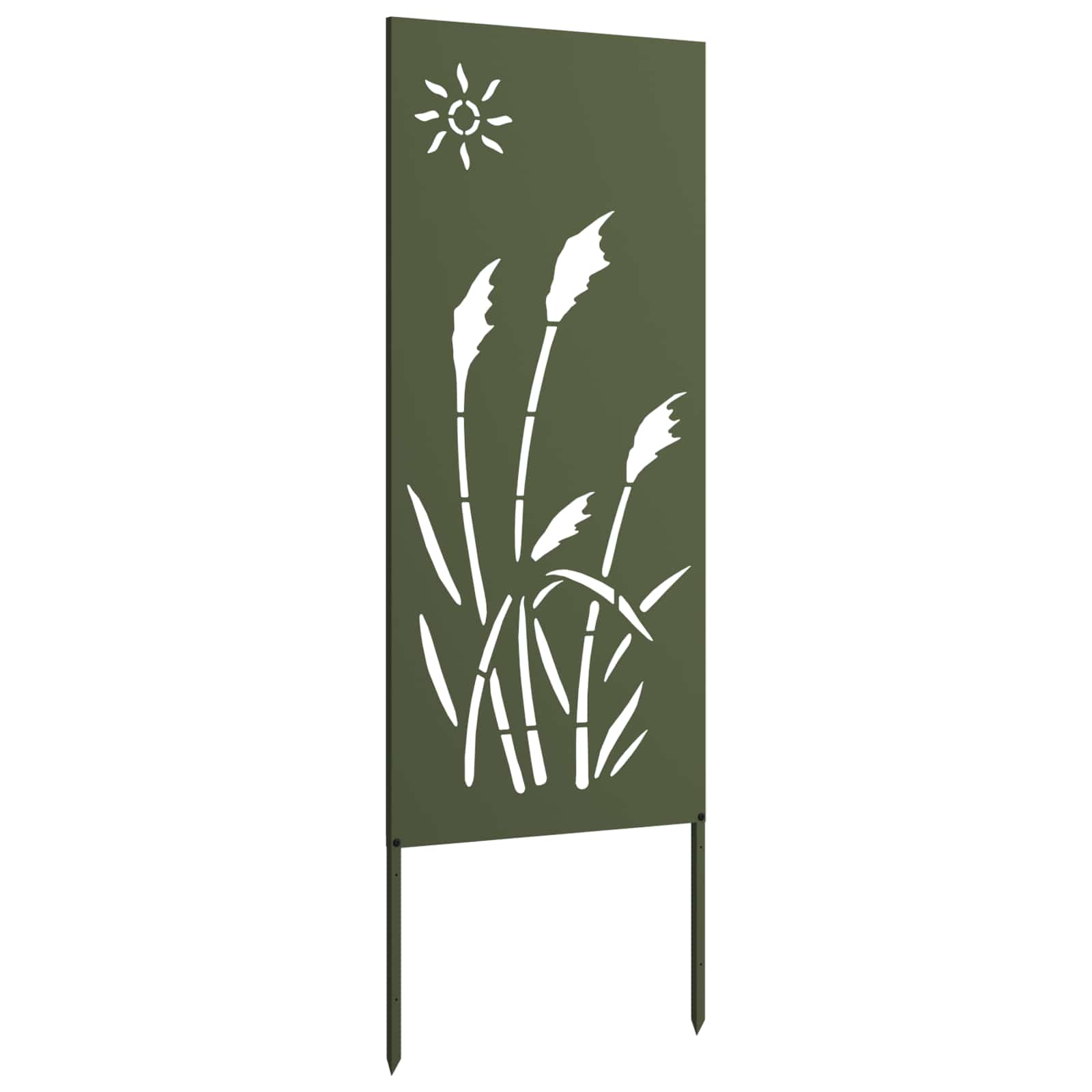 Schermo per privacy in giardino Oliver verde 50 x 140 cm | homemem39