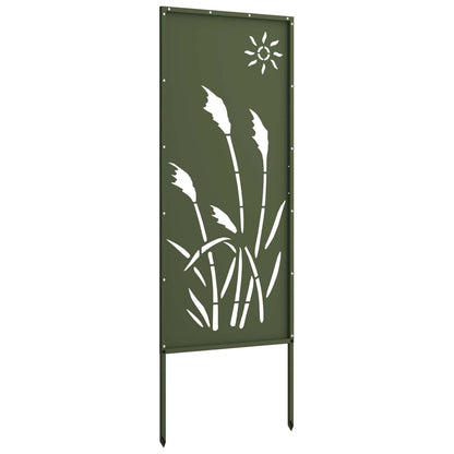 Schermo per privacy in giardino Oliver verde 50 x 140 cm | homemem39