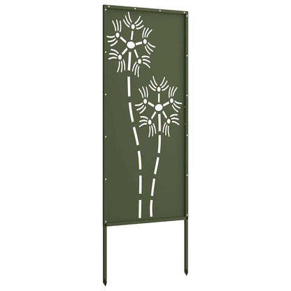 Schermo per privacy in giardino Oliver verde 50 x 140 cm