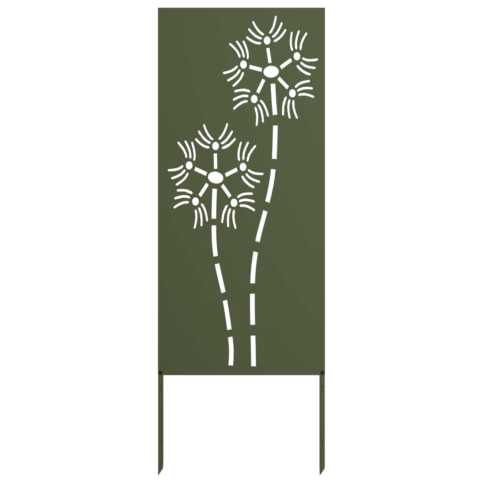 Schermo per privacy in giardino Oliver verde 50 x 140 cm | homemem39